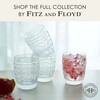 Fitz and Floyd Trestle Rocks Double Old Fashioned, Set of