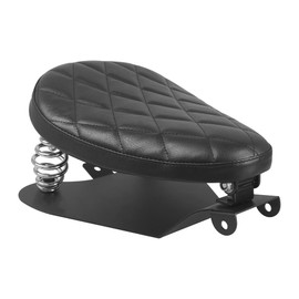 SWESGI Motorcycle Driver Solo Seat Spring Bracket w/Seat Base Compatible with Harley Bobber Chopper Honda Yamaha Kawasaki Suzuki (C)
