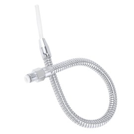 ChgImposs Metal Flexible Water Oil Cooling Tube with Round Head Nozzle for CNC Machine/Milling/Lathe (700MM, 1/4 Inch)