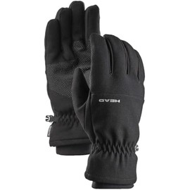 HEAD Men's Waterproof Hybrid Gloves (Black, X-Large)