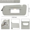NHILES Driver & Passenger Side Sun Visor Fits for Nissan