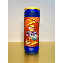 Lays 🔵 New Limited Edition LAYs Stax Buffalo Wings Ranch Potato Crisps Crunch 5.5 oz