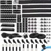 303 Pcs Cable Management Organizer Kit, 4 Cable Sleeve Split,