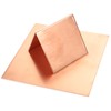 AcbbMNS 1 Piece 99.9% Pure Copper Sheet Metal 200x200mmx1mm T2