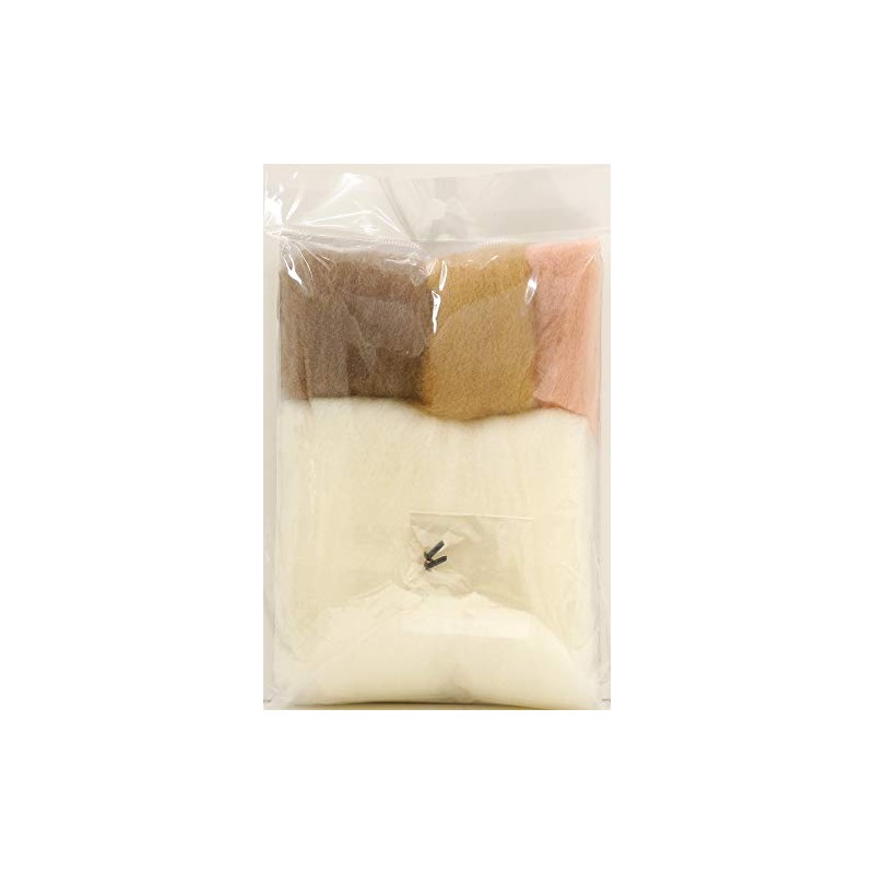 Hamanaka H441-537 Wool Felt Kit, Made in Aclaine, Cute DOG