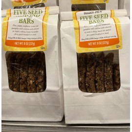 Trader Joe's 2 Packs Trader Joe's Five Seed Almond Bars 8 oz Each Pack