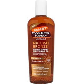 Palmers Cocoa Butter Formula Natural Bronze Aceite Corporal Autobronceador Humectante 250ml