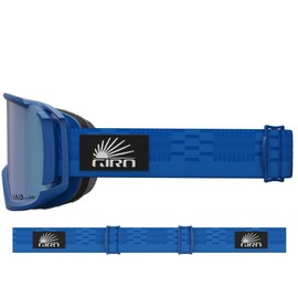 Giro Revolt Ski Goggles - Snowboard Goggles for Men, Women & Youth - Lapis Blue Mzansi Strap w/VIVID Royal/Clear Lenses