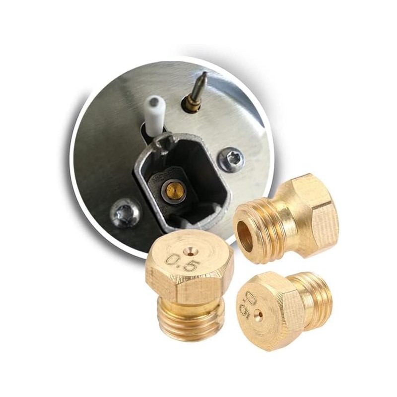Set of 5 Universal Nozzles 6MB LPG Gas Cooker +