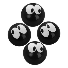 Mikinona 4pcs Cute Car Valve Caps Tire Valve Stem Caps for Motorcycle Electric Vehicle Cartoon Design Prevents Leaks Enhances Aesthetics for Suvs Bikes
