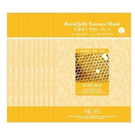 100 Sheets Royal Jelly Essence Mask Pack Moisture Transparent Skin Pack / 100매로얄제리에센스마스크팩수분투명피부팩