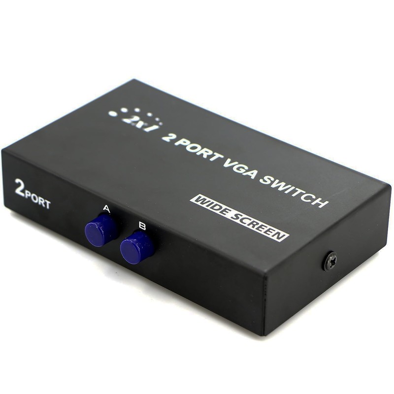 tunghey VGA 2 in 1 Out 2 Port VGA Switch