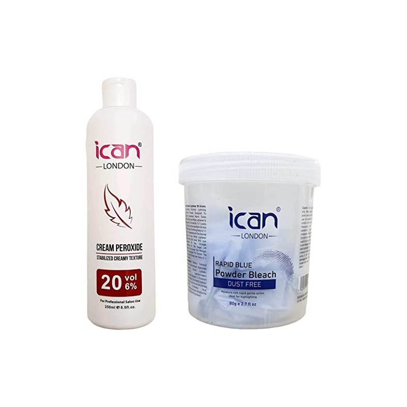 ICAN LONDON PROFESSIONAL CREAM PEROXIDE 20 VOL 6% 250 ML