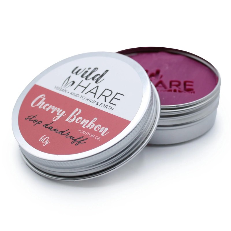 WHSS-05 - Wild Hare Solid Shampoo 60g - Cherry Bonbon