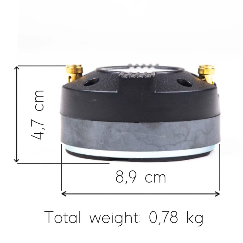 1 Master Audio DR6P Driver 75 Watt RMS 150 Watt