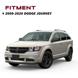 JSBOYAT Fits 09-20 Dodge Journey Headlight Assembly OE Replacement Halogen Headlamp Left/Driver Side (LH)