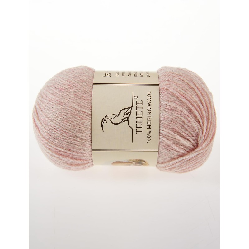 TEHETE 100% Merino Wool Yarn for Knitting 3-Ply Luxury Warm