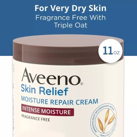 Aveeno Skin Relief Intense Moisture Repair Body Cream with Triple Oat & Shea