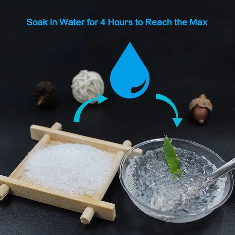 HOT SEAL Water Storing Crystals, Water Gel Crystal for Plants