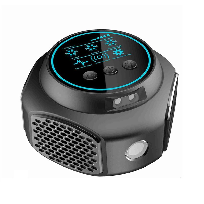 4 in 1 Rodent Deterrent 360 Degree 5KHz-45KHz Ultrasonic Rodent