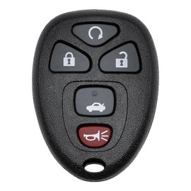 Vurkcy Key Fob Replacement for 06-10 Chevy Cobalt/ 04-12 Malibu/ 07-09 Pontiac G5/ 05-10 G6/ 05-08 Grand Prix/ 07-10 Saturn Aura Sky/ 05-09 Buick Lacrosse Car Keyless Remote, KOBGT04A, 5 Btn