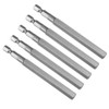 sourcing map 5 Pcs H8 Magnetic Hex Head Screwdriver Bits,