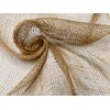 LushFabric Hessian Net Jute Fabric Fine Natural Jute Raffia Garden