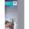 alfi Cleanfix 2900,100,000 Cleaning Cloth Microfibre Black, Fabric, Grey, 20