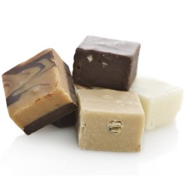 Milkylicious Old Fashioned Handmade Smooth Creamy Fudge - Chocolate Peanut Butter (1/4 Pound) | Kettle Cooked & Individually Wrapped in USA in Small Batches for a Rich Delicious Taste