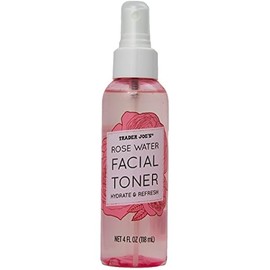 Rose Water Facial Toner Hydrate and Refresh by Trader Joe's (1 Bottle)