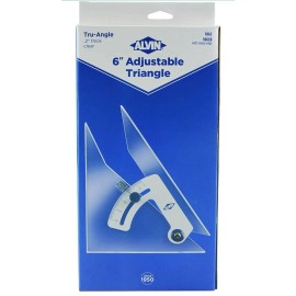 ALVIN 110C Tru-Angle, Adjustable Triangle, Aluminum Thumbscrew - 10 Inches NEW