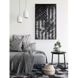 US Army Bell OH-58D Kiowa Helicopter Display USA Military Shadow Flag