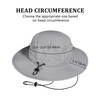 GADIEMKENSD UPF 50+ Fishing Hat with Wind Protection Strap, Breathable