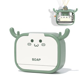 Elk Antler Soap Dishes Flip Soap Dishes Waterproof Soap Dishes and Wall Sticker Clips for Home Bathroom