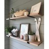 LEOPO 8 inch Shelf Bracket for DIY Floating Shelf, 1/5