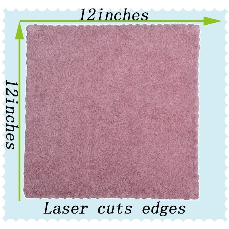 MAYOUTH Microfiber rag Bulk Multi-Functional for House Furniture Reusable Rags