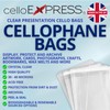 celloexpress Biodegradable A4-220mm x 300mm + 40mm Self Seal Flap