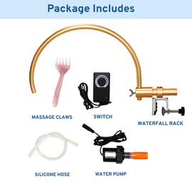 Head Spa Waterfall for Shampoo Bowl,Portable Salon & Spa Equipment,Water Circulation Tools for Hair Salon Equipment,at Home Head Spa
