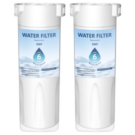 XWF Replacement for GE XWF Water Filter WR17X30702 GBE21 GDE21 GDE25 GFE24 GFE26 GNE21 GNE25 GNE27 GNE27 GWE19 GYE18
