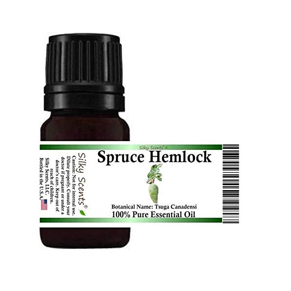 Spruce Hemlock Essential Oil (Tsuga Canadensi) 100% Pure and Natural - 10 ML