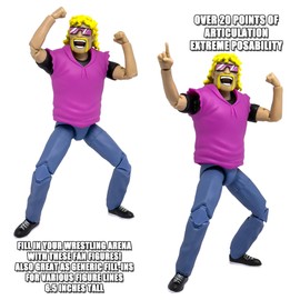 Ultimate Wrestling Crowd Fan Figures: Brad