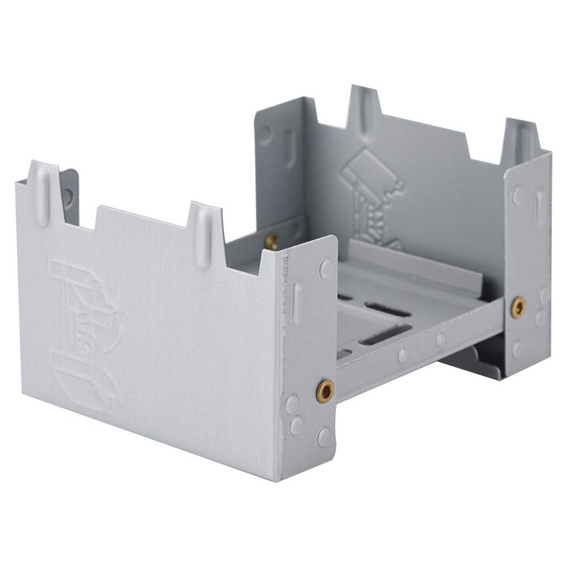 SolUptanisu Ultralight Folding Pocket Stove, 95 x 75mm Solid Fuel