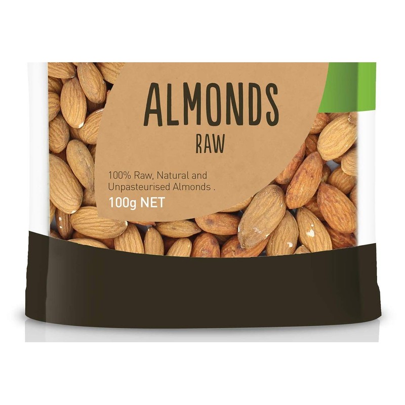 Lotus Organic Raw Almond 100 g, 100 g