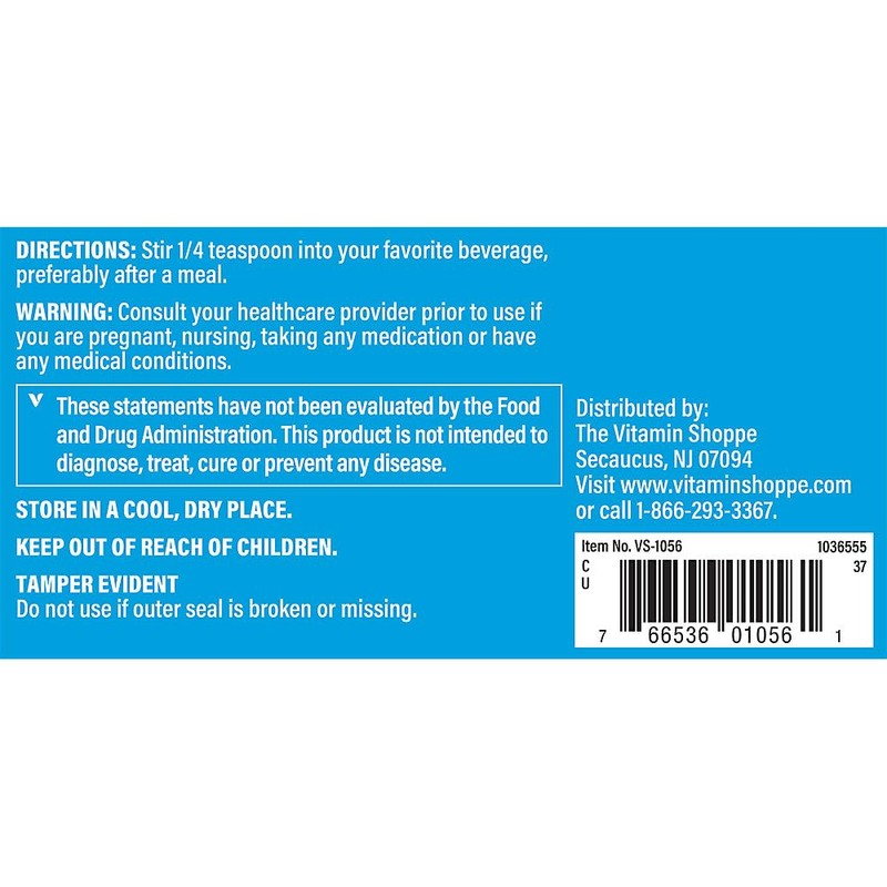 The Vitamin Shoppe Vitamin C Powder 1,000MG, Antioxidant That Supports