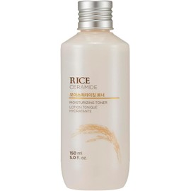 The Face Shop Rice & Ceramide - Tónico Facial de Arroz y Ceramidas, 150 ml - Hidratante intensivo y reparador para piel seca y opaca - K-beauty original, cuidado coreano para una piel radiante