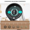 CIRCLE JOY Electric Salt and Pepper Grinder Set Stainless Steel