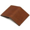 Sapporo Leather Craftsman Museum Business Card Holder, Made in Japan,