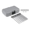 TEKTON 3/8 Inch Long Triple Square Bit Socket Set with