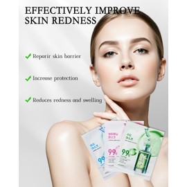 Face Sheet Mask Set, 10 Pcs Hyaluronic Acid Hydrating Moisturizing Anti-Ageing Mask for Face Dry and Fade Fine Lines, Korean Beauty Skin Facial, Beach Vacation Essentials, Mother's Day Gifts for Women