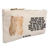Mr. & Mrs. Panda Make-Up Bag Bear Sisters, White, Hand